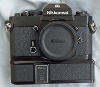 NIKON NIKKORMAT EL mit Winder AW1 aus Sammlung Baden-Württemberg - Illingen Vorschau