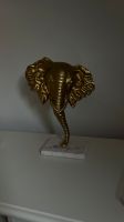 Skulptur / Deko Elefant gold Marmor ca 30cm hoch Niedersachsen - Oldenburg Vorschau