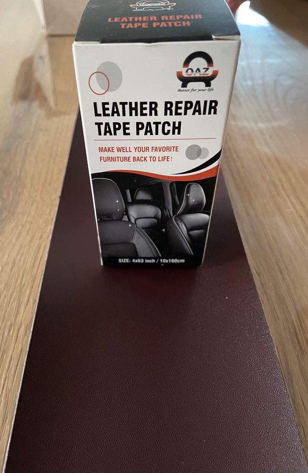 Leder Leather Repair Patch Reparaturset Braun in Neuweiler