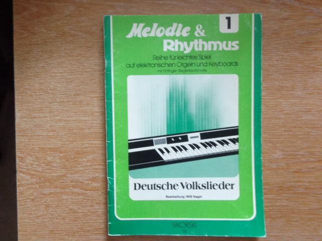 Noten Melodie & Rhythmus Keyboard,Orgel Nr. 1 (auch 11, 19) in Berlin
