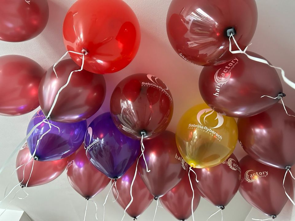 Luftballons Verpackungsballons Geschenkballons Säulen Girlanden in Wurzen