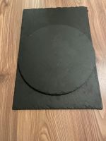 Zwei Schieferplatten schwarz Rund und rechteckig Kreis Pinneberg - Kölln-Reisiek Vorschau