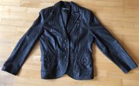 Damen Lederjacke bzw. Lederblazer Echtleder dunkelbraun Gr. 40/42 Nordrhein-Westfalen - Ladbergen Vorschau