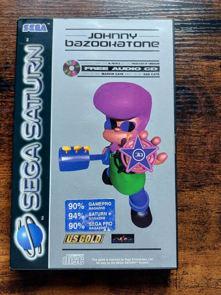 Johnny Bazookatone inkl. Audio CD - Sega Saturn in Dresden