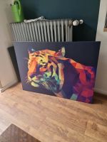 Bild Wandbild Tiger geometrisch tolle Farben Wuppertal - Oberbarmen Vorschau