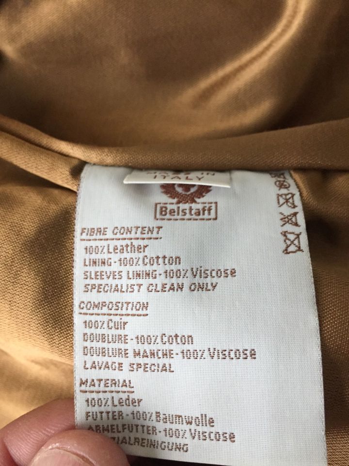 Schöne Belstaff Lederjacke Inclusive Versand in Welver