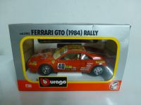 Bburago Ferrari GTO Startnummer 40 Bj 1984 , Maßstab 1:24 N°1574 Bayern - Rain Lech Vorschau