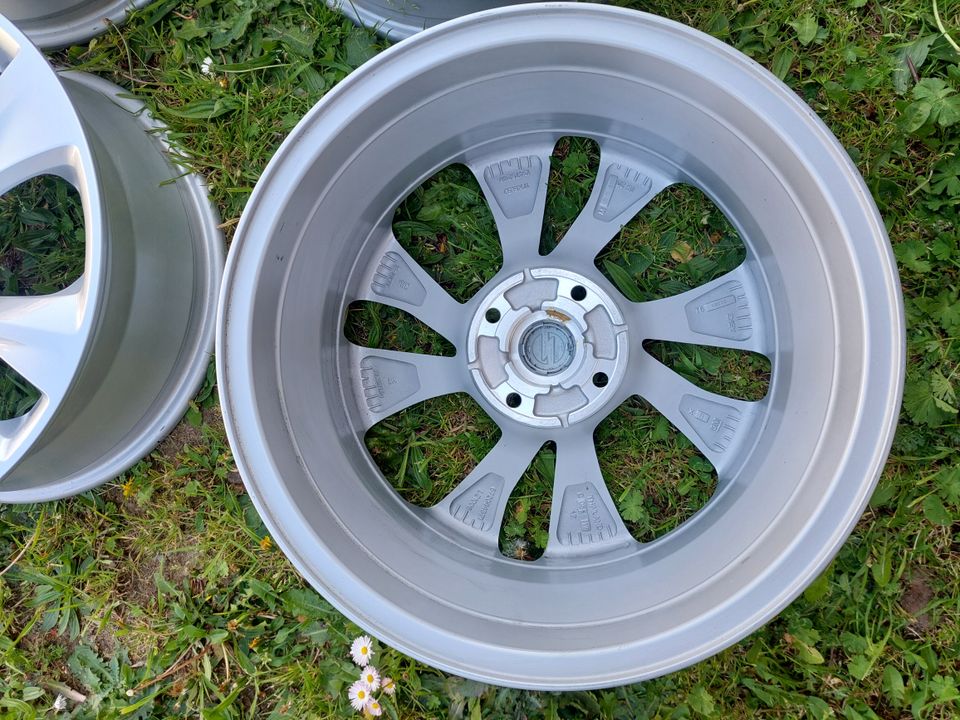 4x Original Opel Crossland X 17" Alufelgen 13475246 4x108 NEU in Leidersbach