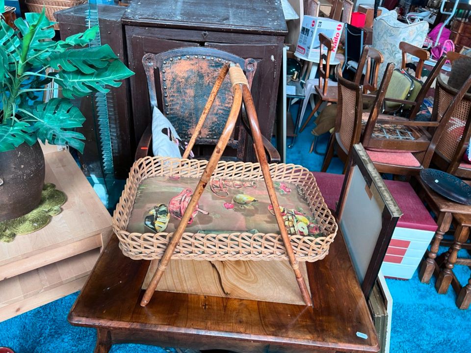 Vintage Servierkorb für Picknick oder Deko in Erlangen