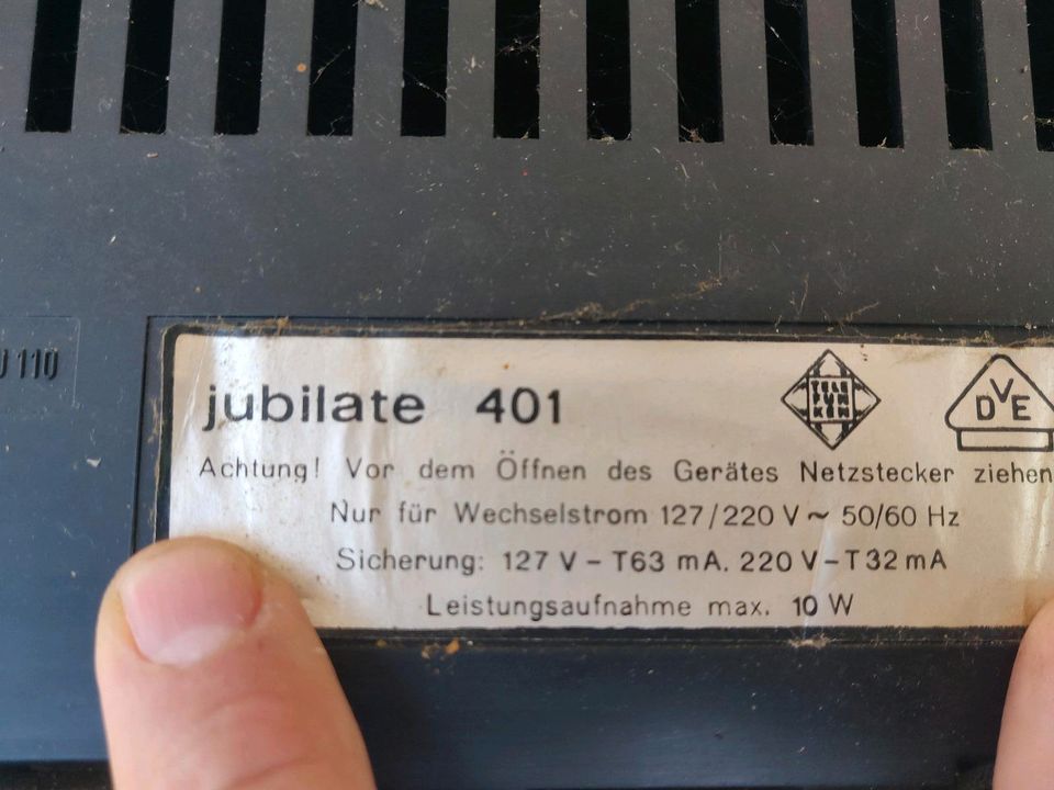 Original Telefunken Jubilate 401 Radio in Benediktbeuern