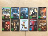 10 DVD BLACK PANTHER, Der Herr der Ringe, Hobbit, X-MEN Apoc.,... Bayern - Bad Aibling Vorschau