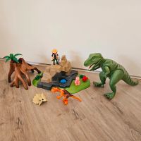 Playmobil große Dino Landschaft Dinosaurier  T-Rex Jurassic Park Sachsen-Anhalt - Salzatal Vorschau
