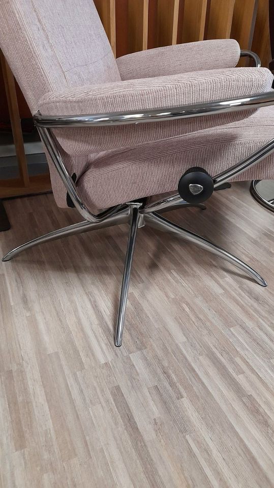 Stressless Sessel inkl. Hocker Paris Jasmine Light Pink Star in Kaiserslautern