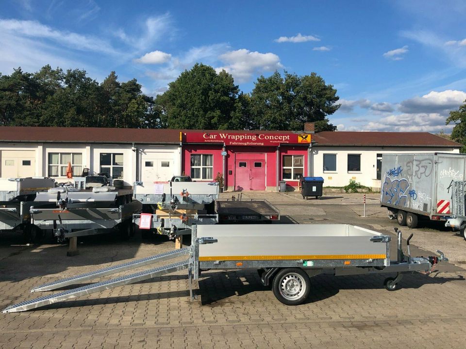 ⭐️ Eduard Auto Transporter 1500 kg 256x150x30 cm Rampen NEU 63 in Schöneiche bei Berlin