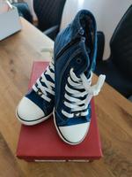Mustang, high-top-sneaker, Schuhe, Jeansblau, Gr. 38, NEU Brandenburg - Hennickendorf Vorschau