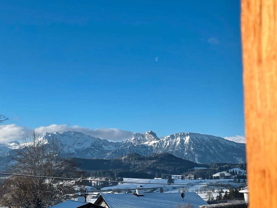 Ferienwohnung mit Bergblick im Allgäu für 6 Personen in Seeg