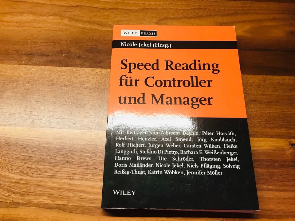 Speed Reading für Controller und Manager Nicole Jekel in Bad Kreuznach