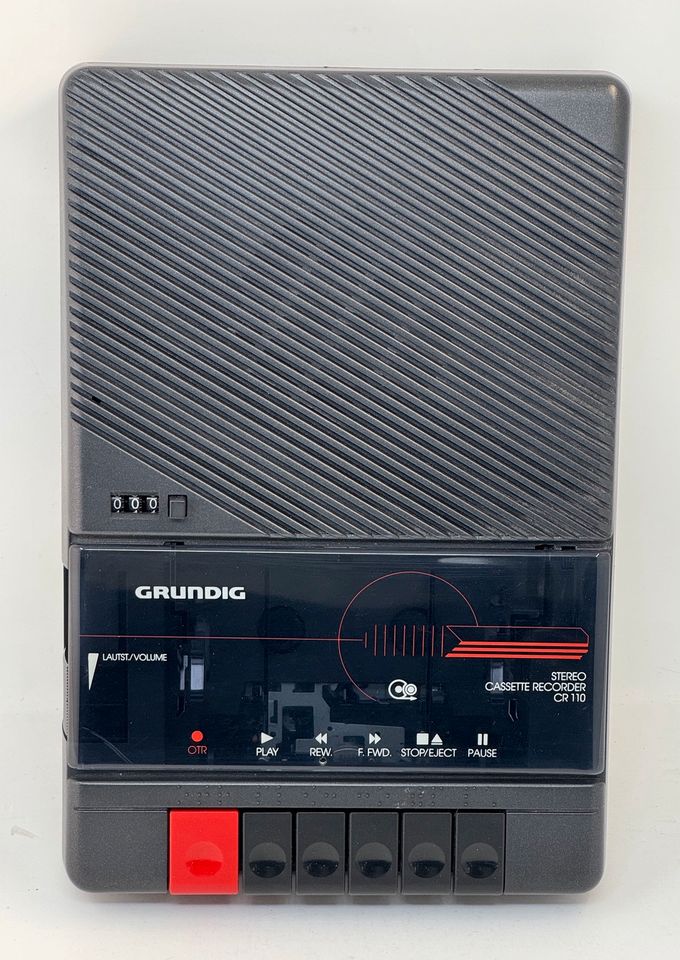 DX Kurzwelle Grundig Cassette Recorder CR 110 in Hof (Saale)