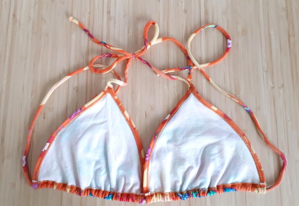 ❤ KLIMIT BIKINI Trinagle 2 Teilig Gr. 38 / M in Farbe ORANGE ❤ in Ilmmünster