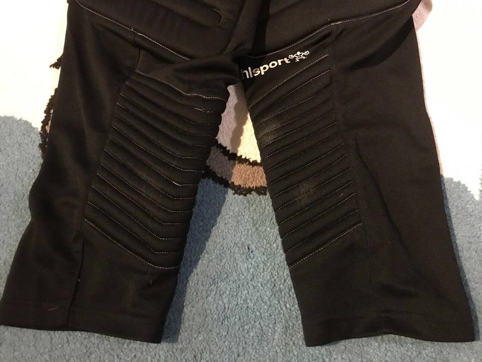 Tormann Hose 3/4 Uhlsport gepolstert schwarz gr. S in Wehr