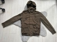 Benetton Blouson Cargojacke Jacke Übergang Gr.48 S Khaki Nordrhein-Westfalen - Ratingen Vorschau