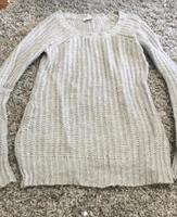 Dünner Strickpulli von Pimkie Gr M hellgrau Hessen - Weilmünster Vorschau