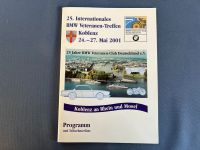 Heft Programm 25. Int. BMW Veteranen-Treffen Koblenz 2001 Bremen - Oberneuland Vorschau