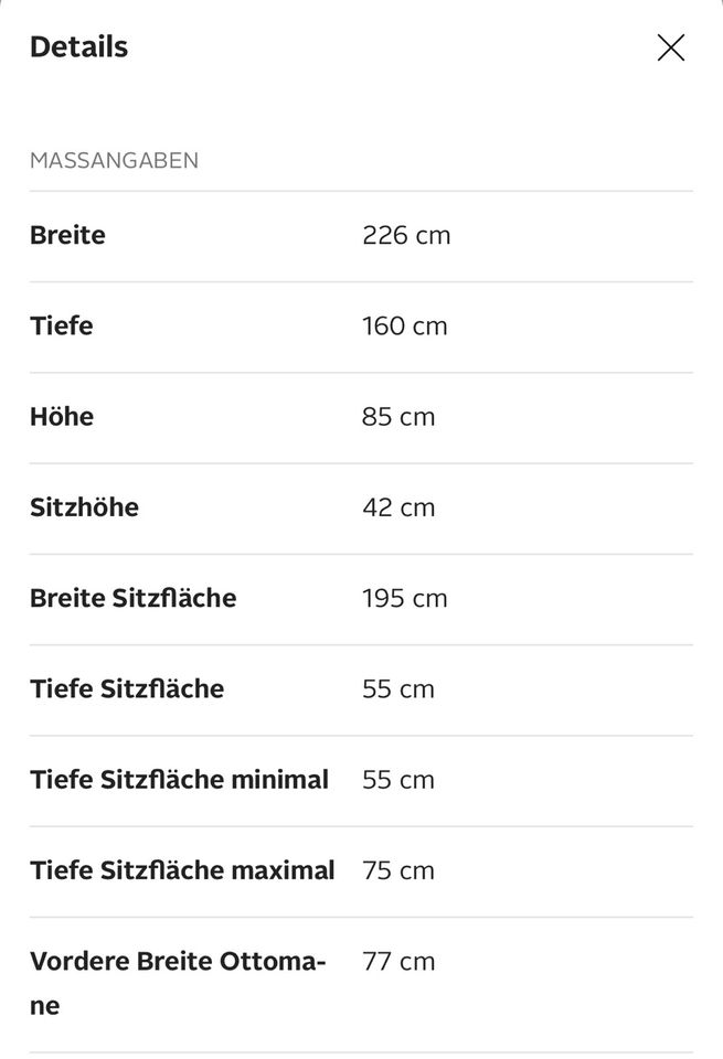 Ecksofa mit Bettfunktion und Regalarmteil Couch Sofa Otto in Siegen