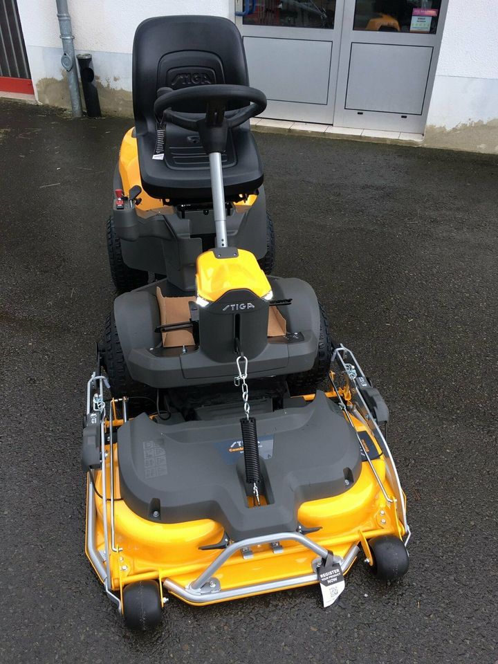 Rasentraktor Frontmulcher Geräteträger STIGA PARK 345 Allrad NEU! in Lichtenberg/Erzgebirge