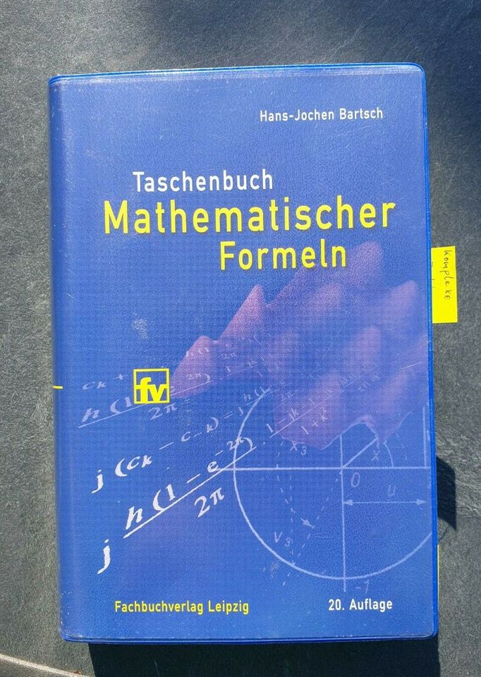 Taschenbuch Mathematischer Formeln, Bartsch 20. Aufl. 2004 in Centrum