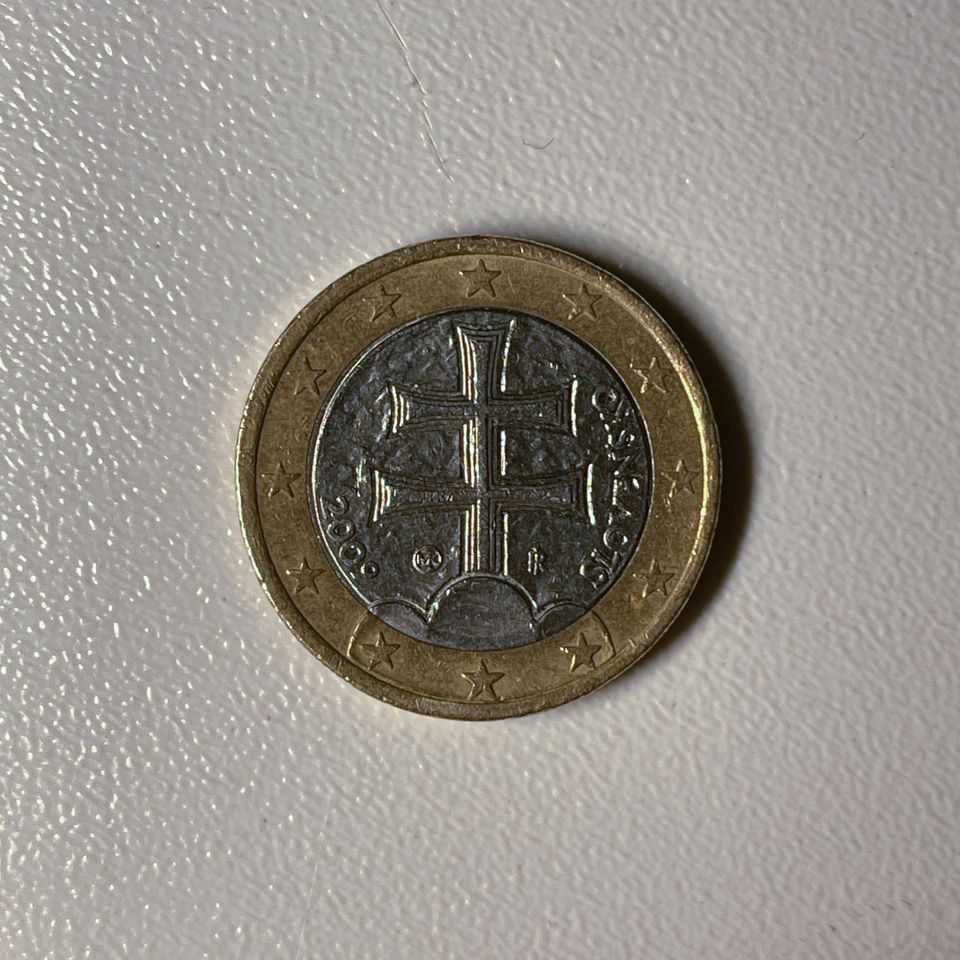 1 Euro Münze - Slowakei (Slovensko) 2009 - Sammlerstück in Düsseldorf