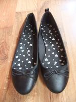 Leicht schwarze Ballerinas Gr.35/36 Gothic Gothik WGT MeraLuna Nordrhein-Westfalen - Moers Vorschau