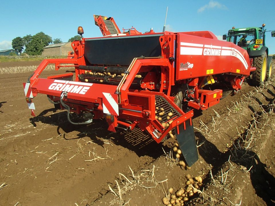 GRIMME Seitenablage für GT 170 in Damme