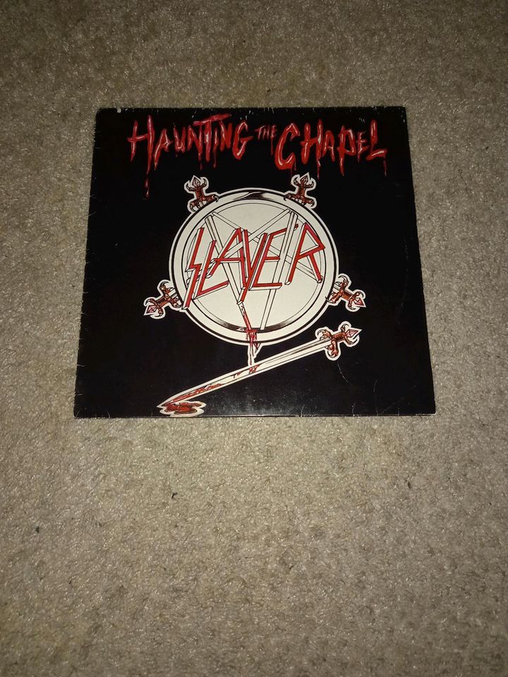 Slayer haunting the chapel lp thrash metal vinyl 1984 in Eberswalde