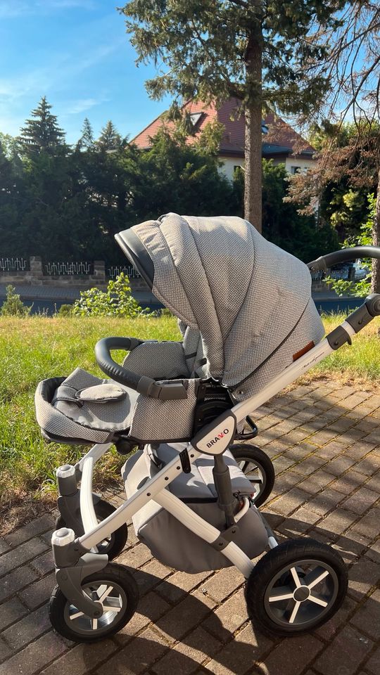 Krausman Kinderwagen 3 in 1 Contempo Grey in Dresden