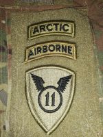 11th Airborne Division mit Arctic und Airborne Tab, US Army, OCP Bayern - Schmidmühlen Vorschau