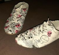 *DOGO-SCHUHE* GR.39,Sneaker mit Totenkopfdesign,Halbschuh,Übergan Sachsen - Zwickau Vorschau