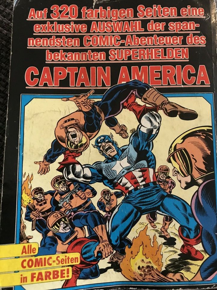 Captain America Comic Jahrbuch in Quedlinburg