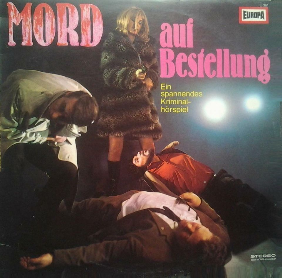 Schallplattenalbum O mit 15 Schallplatten 30 cm Durchmesser in Opfenbach