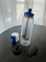 Air up Flasche + zusätzliches Mundstück und Schlaufe in Blau München - Maxvorstadt Vorschau