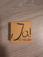 Stempel Hochzeit Ja, wir heiraten Bayern - Senden Vorschau