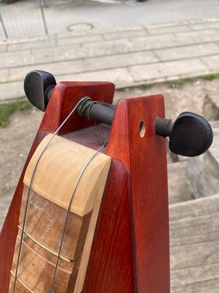 Kontrabass, Cello, ungewöhnliches zweisaitiges Instrument. in Mainz