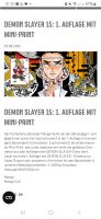 Demon Slayer Band 15 in 1. Auflage mit Mini-Print Baden-Württemberg - Leinfelden-Echterdingen Vorschau