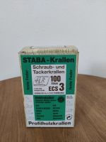 Staba Schraub- & Tackerkrallen ECS 3 Stärke Nutwange: 3 mm, 82 St Baden-Württemberg - Metzingen Vorschau