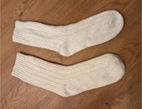 Weiße Schafwolle Socken - Größe: 35-38 Findorff - Findorff-Bürgerweide Vorschau