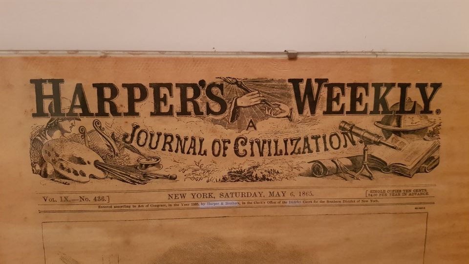 Harper’s Weekly Zeitung Rarität selten in Celle