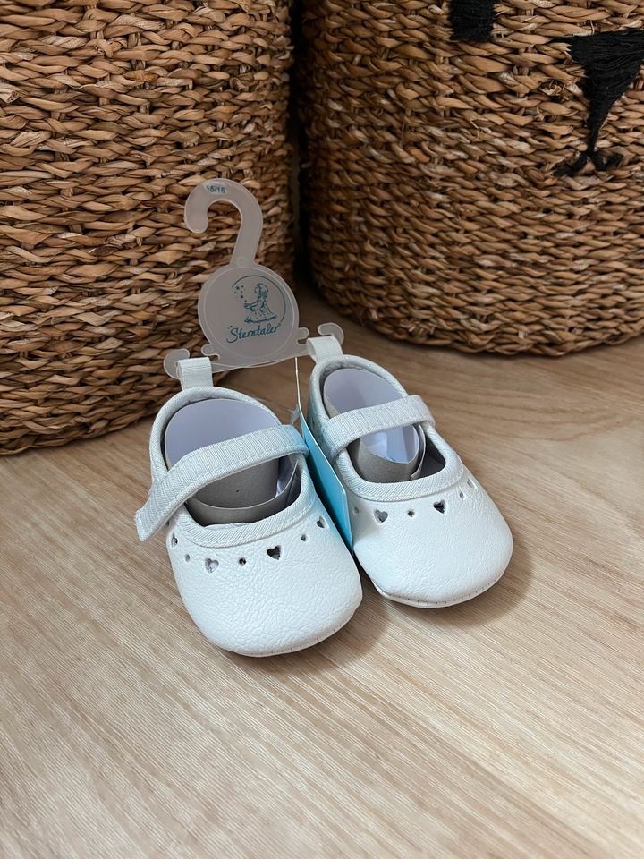 Sterntaler Ballerina Baby Schuhe Mädchen Weiß festlich in Wietzendorf