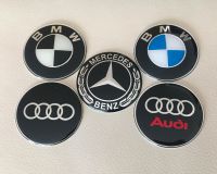 4 Aufkleber Embleme für Radkappen 65mm MERCEDES  BMW AUDI Rheinland-Pfalz - Pelm Vorschau