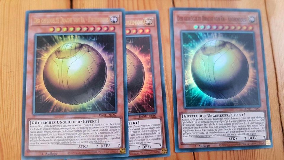 Yu-Gi-Oh: 14 Götterkarten, Obelisk der Peiniger, Ra in Ralbitz-Rosenthal