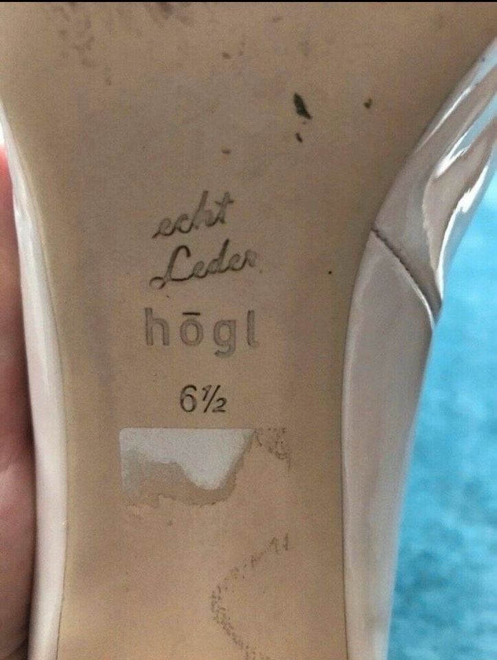 Högl, High Heels, Gr. 6,5/39, Rosé in Wollin bei Brandenburg an der Havel